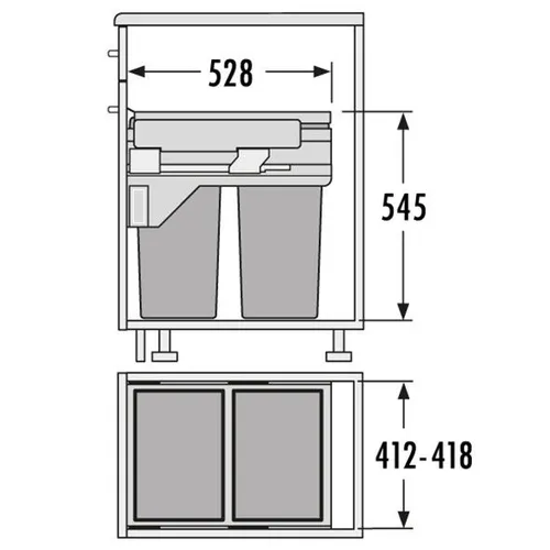 741218 DPSA Afvalemmer