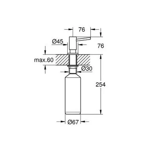 090192 DPSA Zeepdispenser