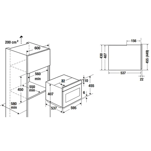 CM63300S KUPPERSBUSCH Magnetron met grill