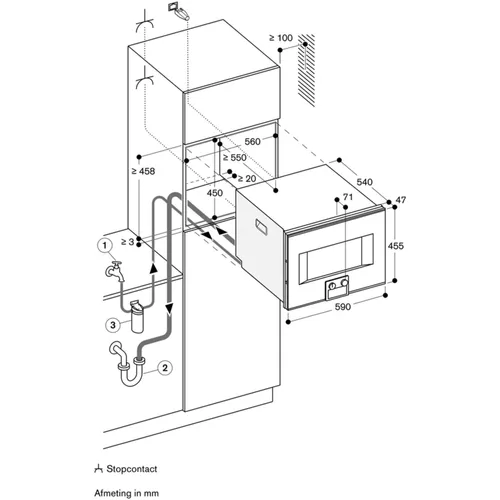 BS471112 GAGGENAU Stoomoven