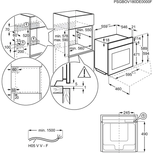 BSE798280M AEG Stoomoven