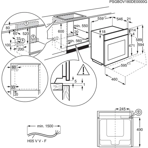 BSE798280M AEG Stoomoven