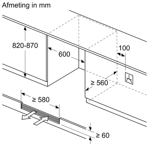KU9213HG0 NEFF Wijnkoelkast