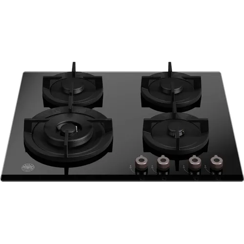 P604LPROGNE BERTAZZONI Gas op glas kookplaat