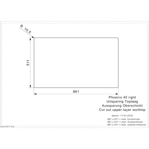 R32893 REGINOX Spoelbak