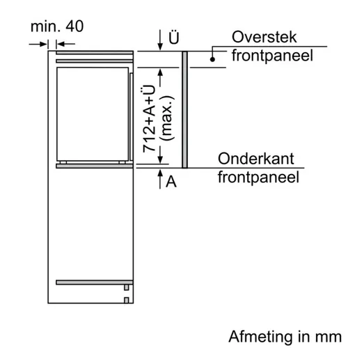 GIV11ADE0 BOSCH Inbouw vriezer
