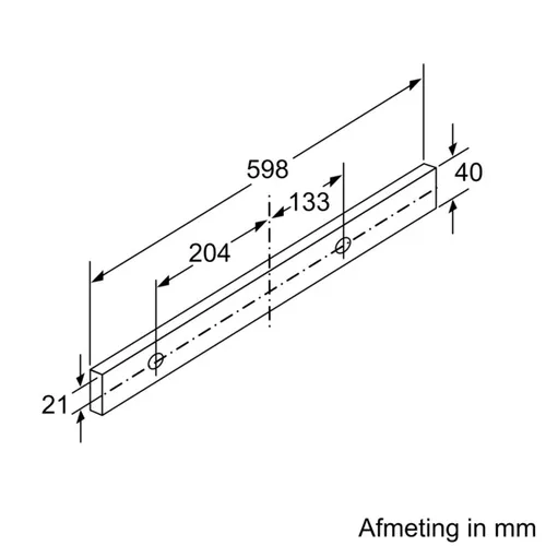 LI67SA531 SIEMENS Vlakscherm afzuigkap