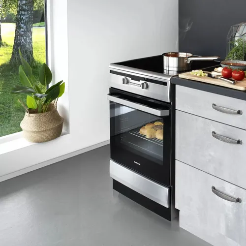 VFI5042RVS INVENTUM Fornuis 50 cm