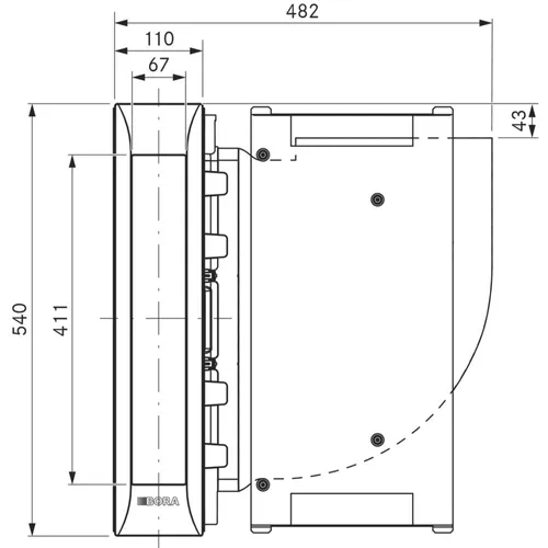PKA3 BORA Downdraft