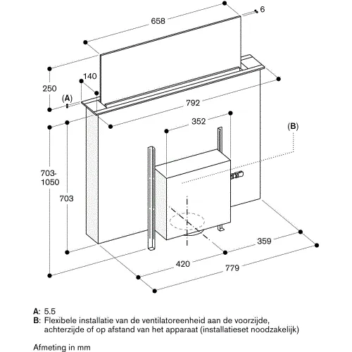 AL200180 GAGGENAU Downdraft