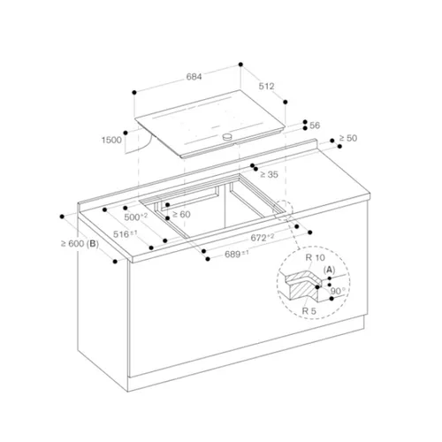 CI272113 GAGGENAU Inductie kookplaat