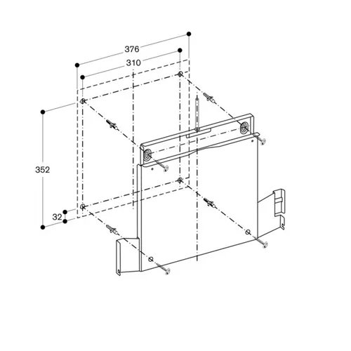 AA210492 GAGGENAU Externe motor tbv afzuiging