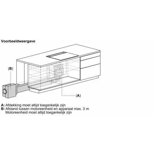 AA200910 GAGGENAU Externe motor tbv afzuiging