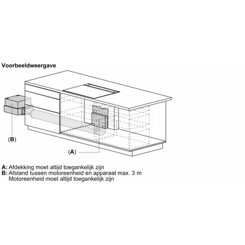 AA200910 GAGGENAU Externe motor tbv afzuiging