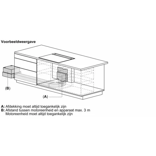 AA200910 GAGGENAU Externe motor tbv afzuiging