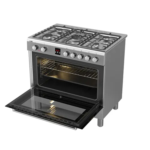 FG190RVS ETNA Fornuis 90 cm