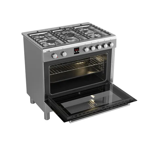 FG190RVS ETNA Fornuis 90 cm