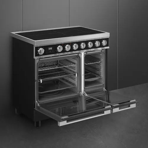 CPF92IMBL SMEG Fornuis 90 cm