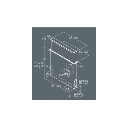 D003ELEKTRA AIRONE Downdraft