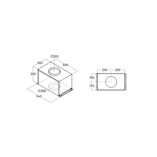 ME003MOTOR AIRONE Externe motor tbv afzuiging