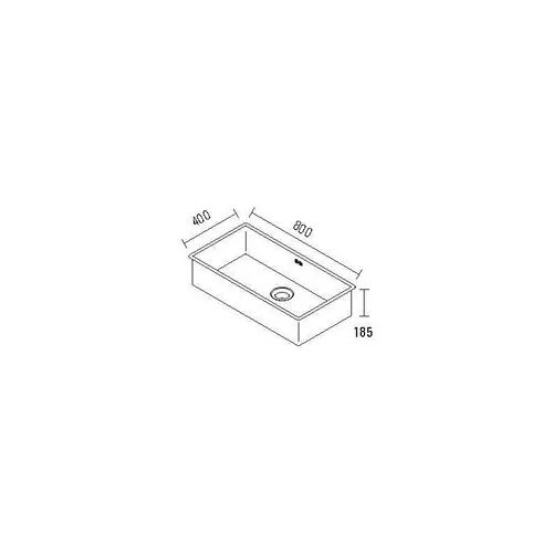 BIN80FVI ABK INNOVENT Spoelbak