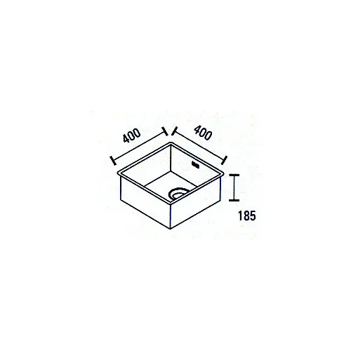 BAR40FVI ABK INNOVENT Spoelbak