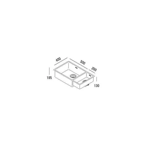 BIN5020FVI ABK INNOVENT Spoelbak