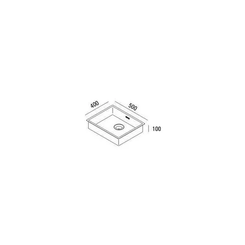 BIN5010FVI ABK INNOVENT Spoelbak
