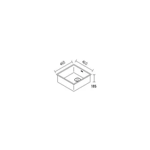 BIN46FVI ABK INNOVENT Spoelbak