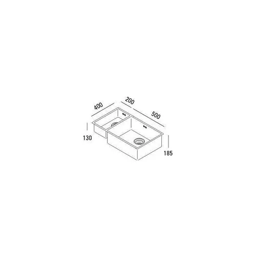 BIN2050FVI ABK INNOVENT Spoelbak