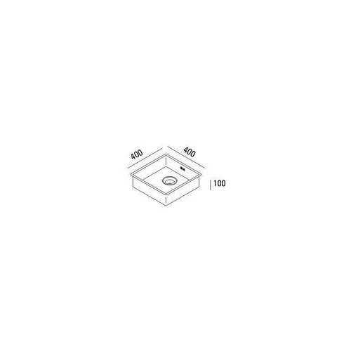 BIN4010FVI ABK INNOVENT Spoelbak