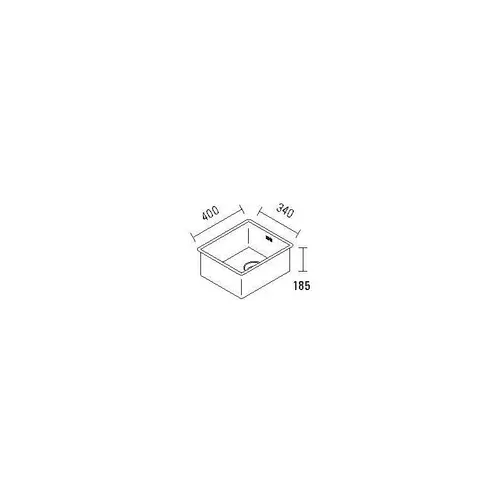 BIN34FVI ABK INNOVENT Spoelbak