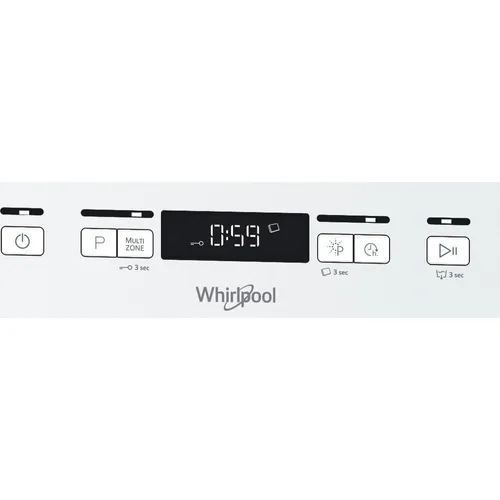 WFC3C34P WHIRLPOOL Vrijstaande vaatwasser