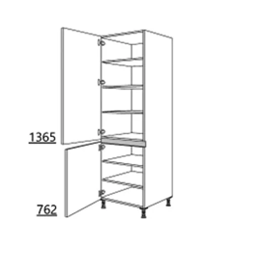 NPWGTHHS60L PACO Hoge kast