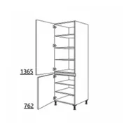NPZGTHHS60R PACO Hoge kast