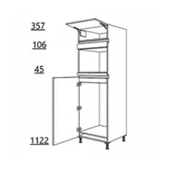 NPWGTHHMK102L PACO Hoge kast