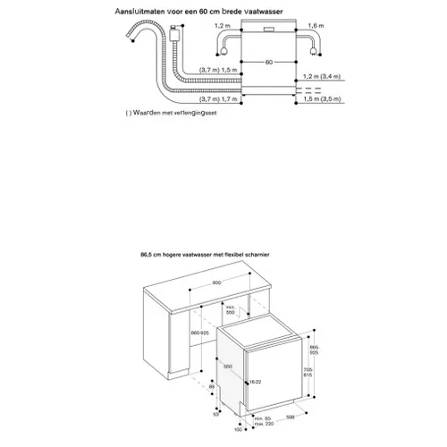 DF271101F GAGGENAU Volledig geintegreerde vaatwasser