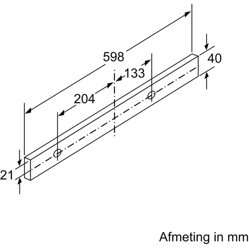 LI67SB531S SIEMENS Vlakscherm afzuigkap