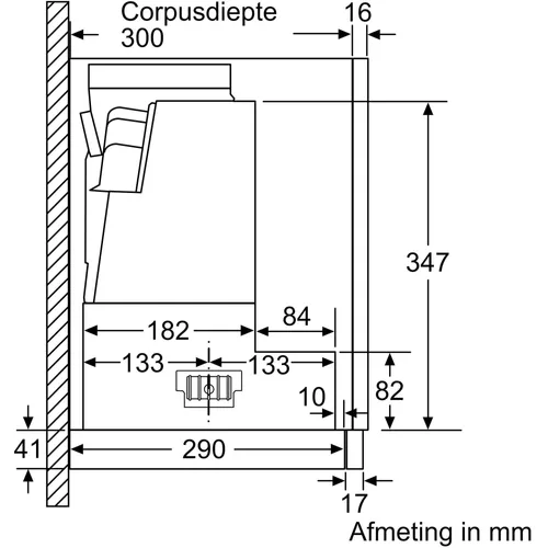 LI67SB531S SIEMENS Vlakscherm afzuigkap