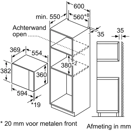 HLAGD53G0 NEFF Magnetron met grill