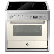GQ9S5FINA STEEL Fornuis 90 cm