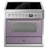 GQ9S5FIAA STEEL Fornuis 90 cm