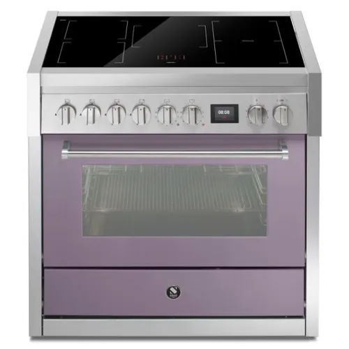 GQ9S5FIAA STEEL Fornuis 90 cm