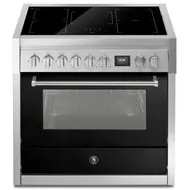 GQ9S5FIBA STEEL Fornuis 90 cm