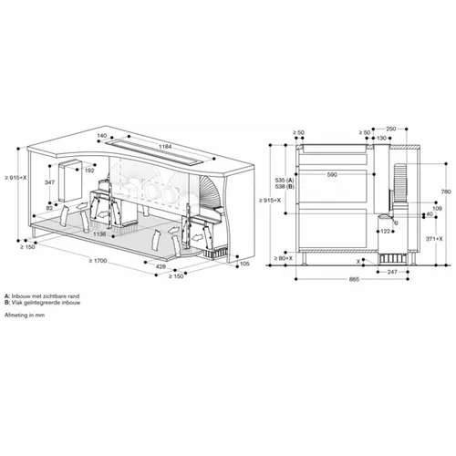AL400122 GAGGENAU Downdraft