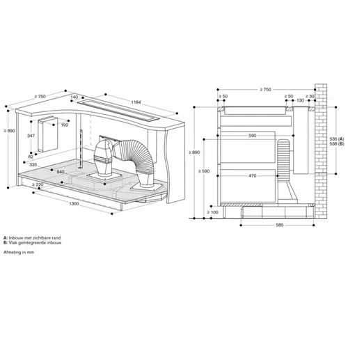 AL400122 GAGGENAU Downdraft
