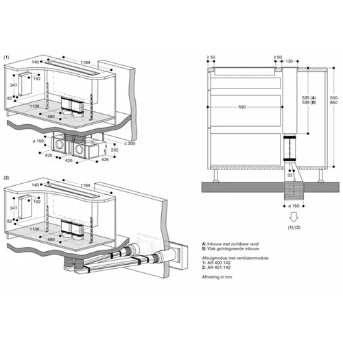 AL400122 GAGGENAU Downdraft
