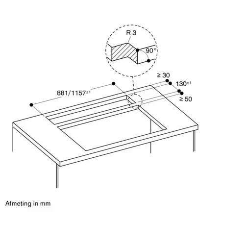 AL400122 GAGGENAU Downdraft