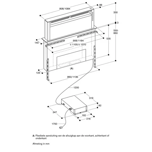 AL400192 GAGGENAU Downdraft