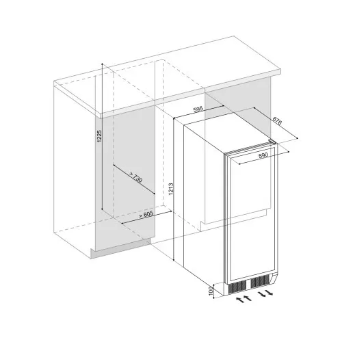 DX94270DBK DUNAVOX Wijnkoelkast